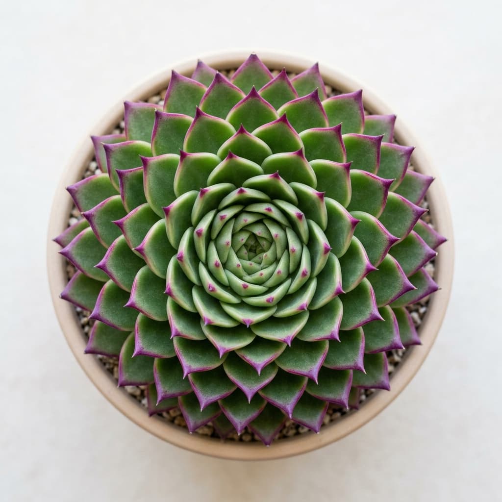 Succulent spiral