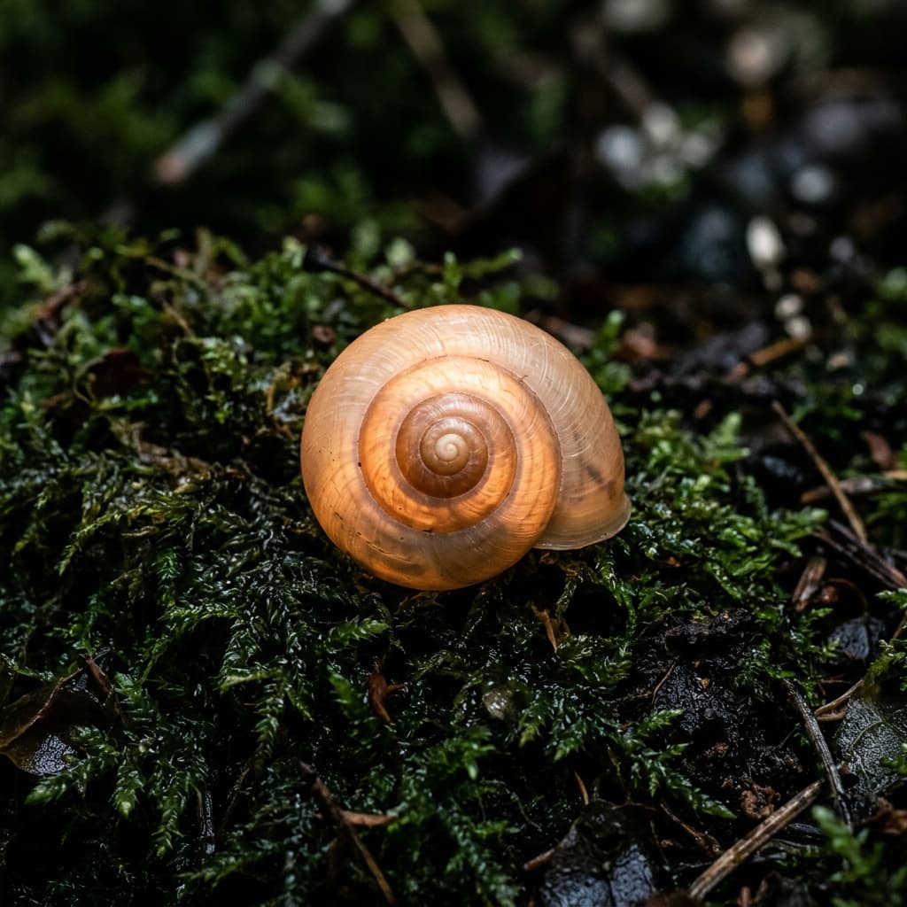 Snail shell spiral